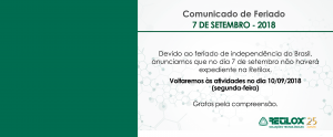 Funcionamento Retilox 07 de setembro