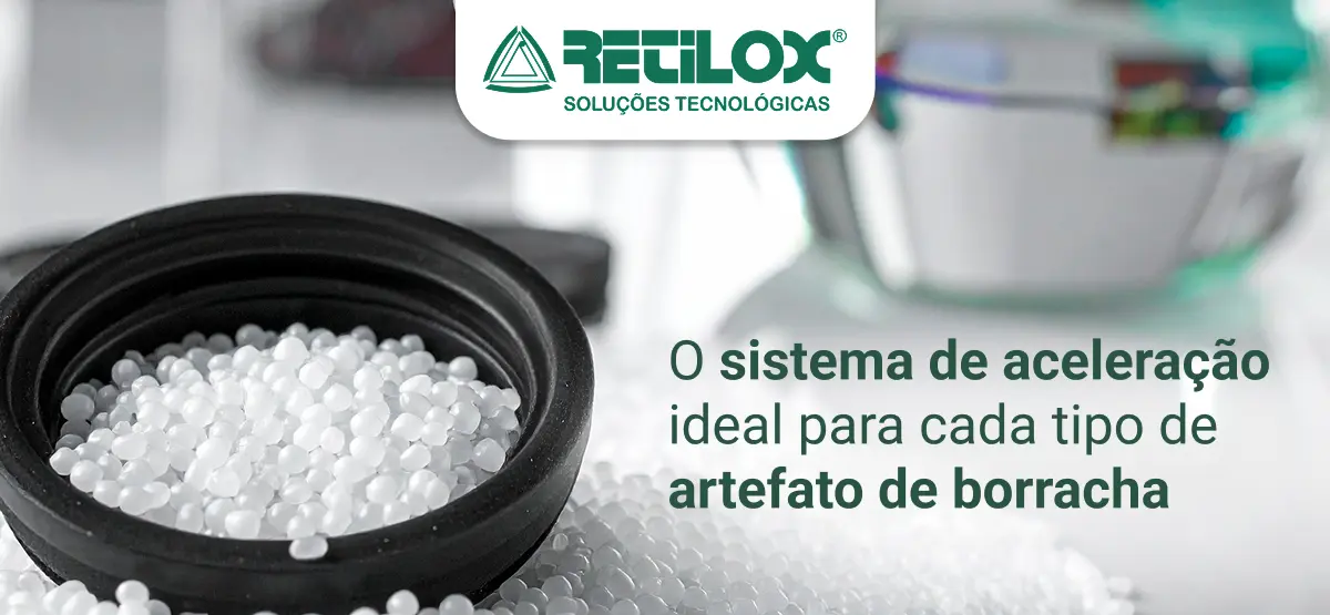 aceleradores para borracha aplicados no sistema de cura industrial