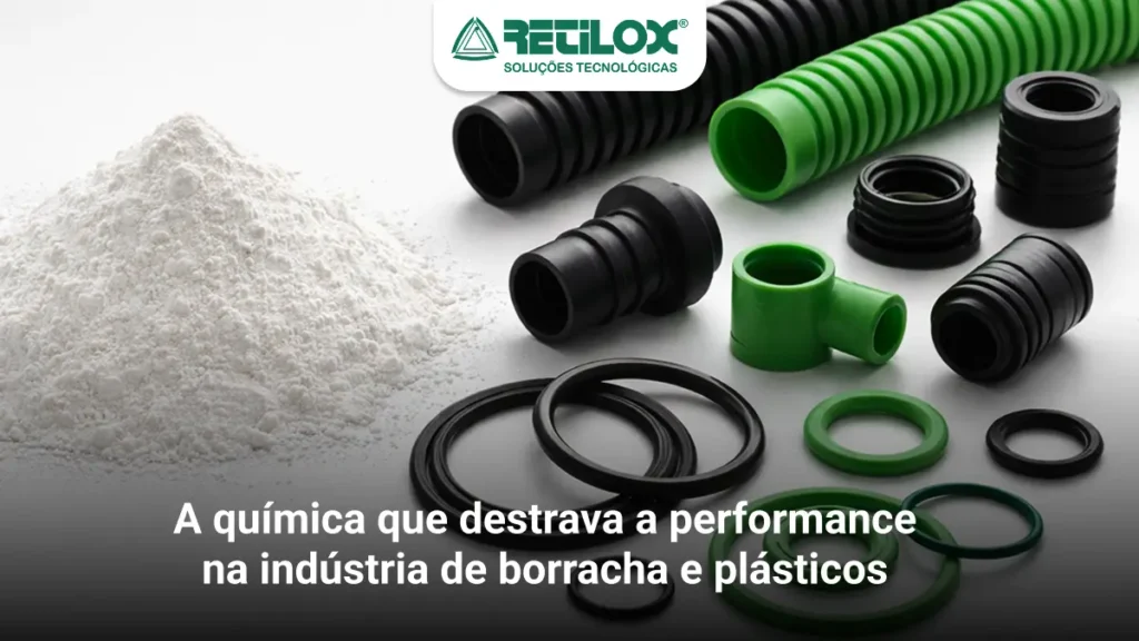 aditivos químicos aplicados em processos de borracha e plásticos para melhorar produtividade e reduzir rejeitos